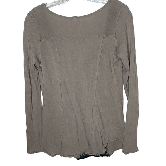 Free People Countryside Fair Isle Henley Top. Size Small. - Picture 6 of 8